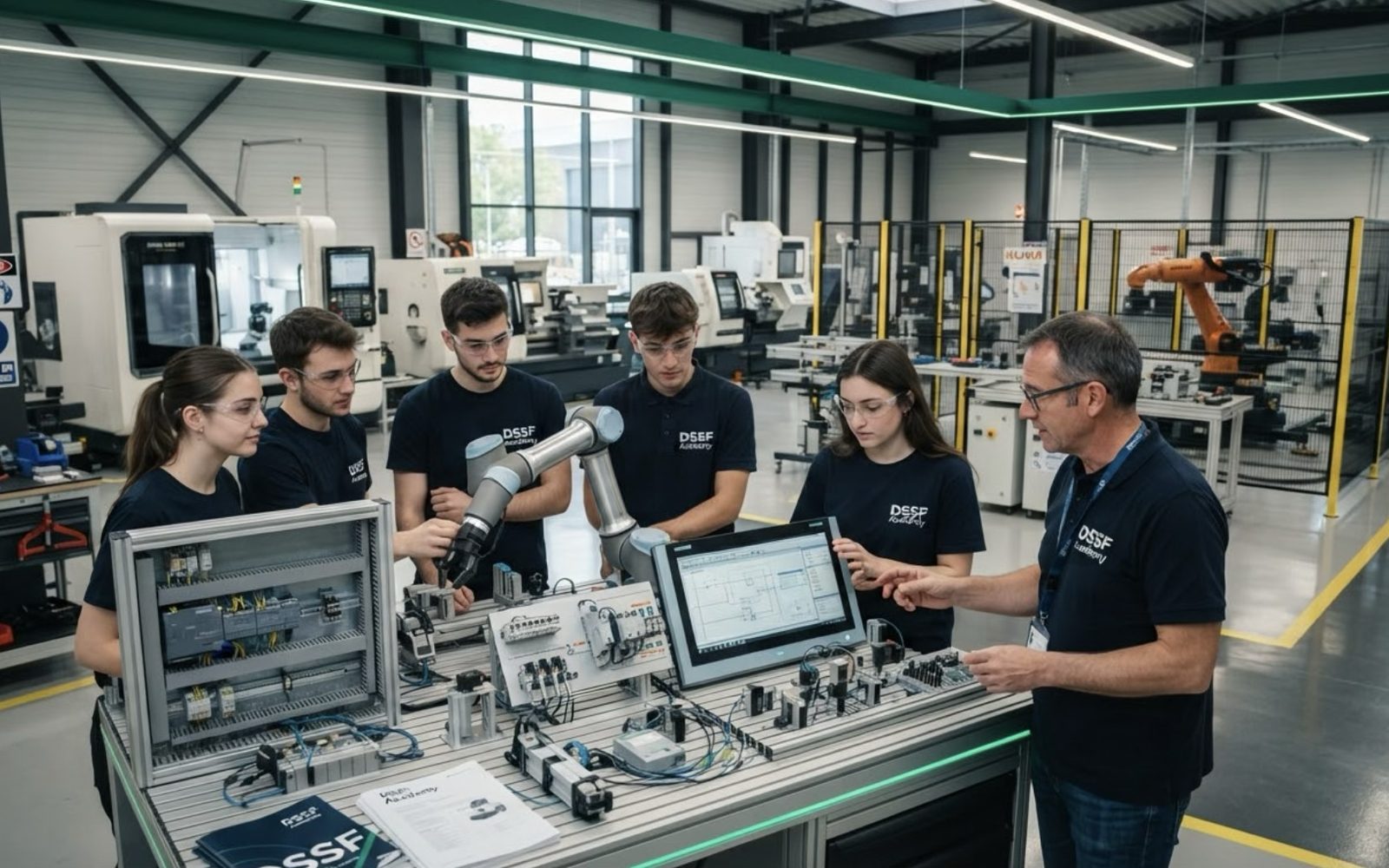 Le plateau technique DSSF : usinage, fabrication et contrôle