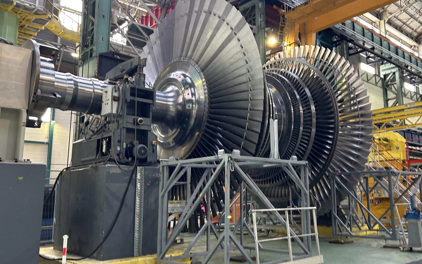 Aube de turbine vapeur