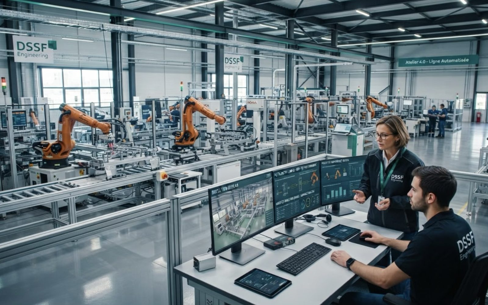 Relevé de consommation énergétique sur une installation industrielle